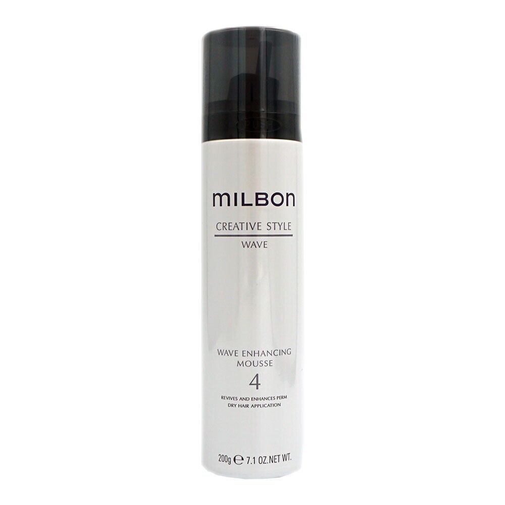 GLOBAL MILBON CREATIVE STYLE Wave Enhancing Mousse 4